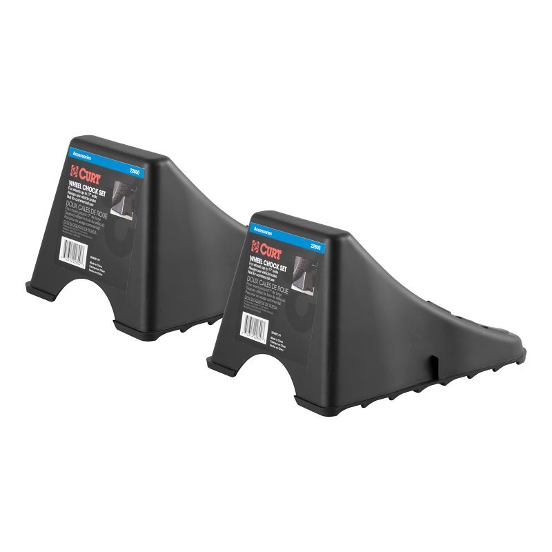 [3283678] CHOCK WHEEL SET PLASTIC BLACK 