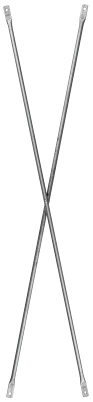 BRACE CROSS GALV 7FT X 2FT    