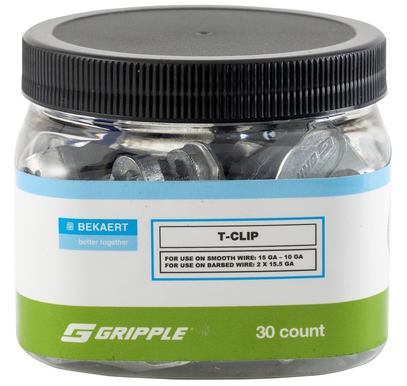 [4728028] T-CLIP WIRE  GRIPPLE          