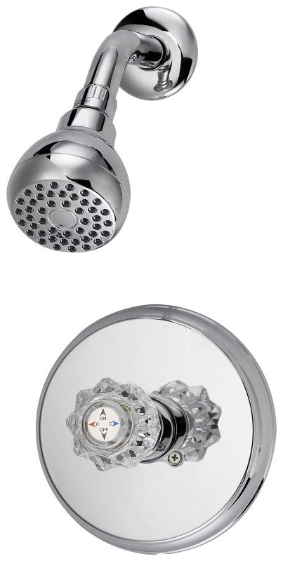 [1598549] SHOWER FAUCET ONLY 1 HNDL CHRM