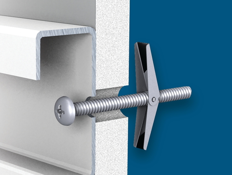 TOGGLE BOLT SHLFTRACK MTG KIT 