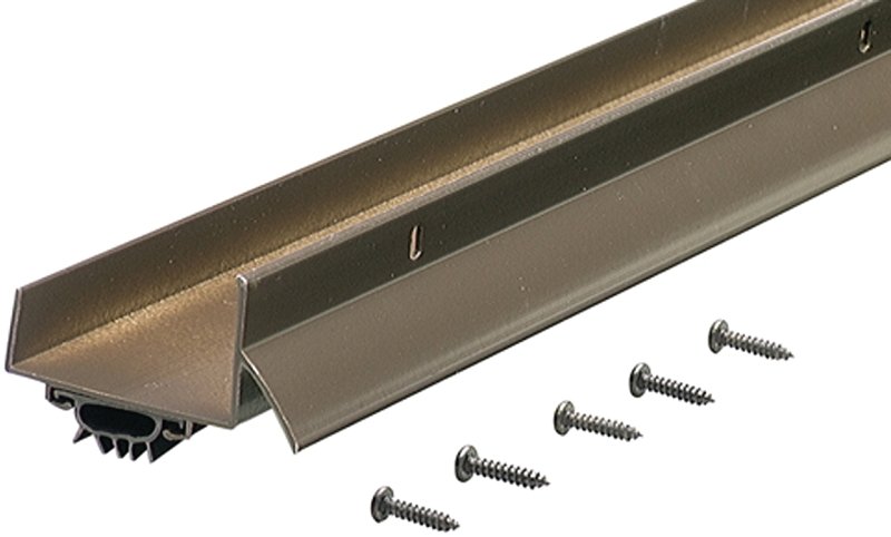 DOORSWEEP ALUM BRNZ 1-1/4X36  