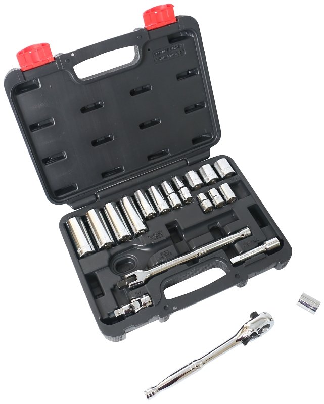 [6002703] SOCKET SET 20PC 3/8DRIVE SAE  