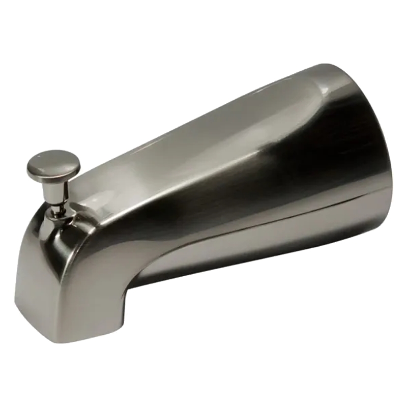 BATHTUB SPOUT-DIVERTER BR NIC 