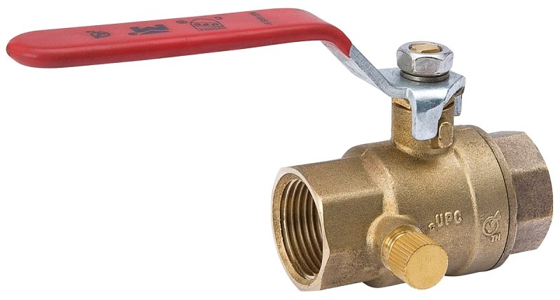VALVE STOP-WASTE BRASS 3/4IPS 