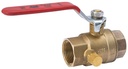 VALVE STOP-WASTE BRASS 3/4IPS 