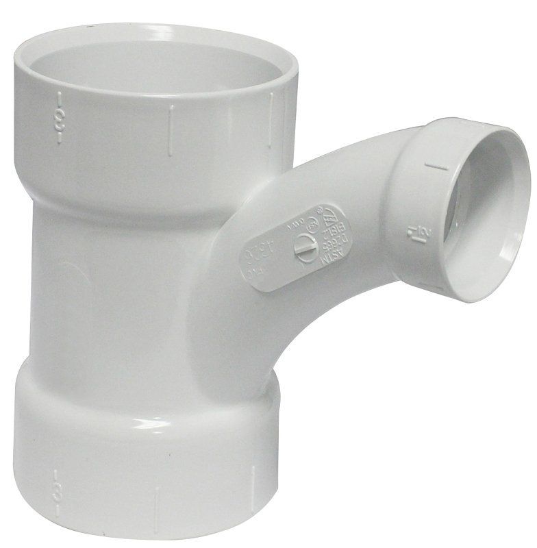 WYE/TEE DWV HUB 3X3X1-1/2     