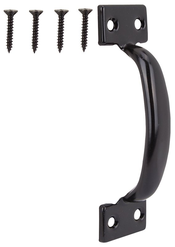 DOOR/UTILITY PULL 5-3/4IN BLK 