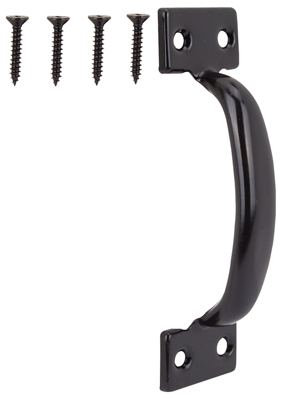 DOOR/UTILITY PULL 5-3/4IN BLK 
