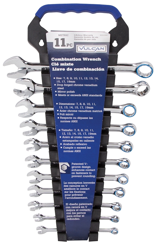 WRENCH COMBO SET 11PC METRIC  