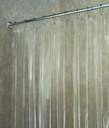 SHOWER CURTAIN-LINER CLR VNYL 