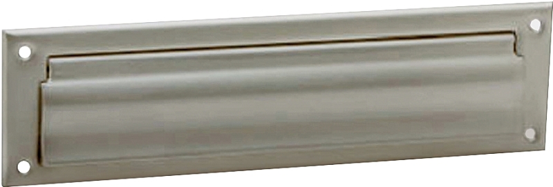 MAILSLOT SLD BRS 3.5X13IN NKL 