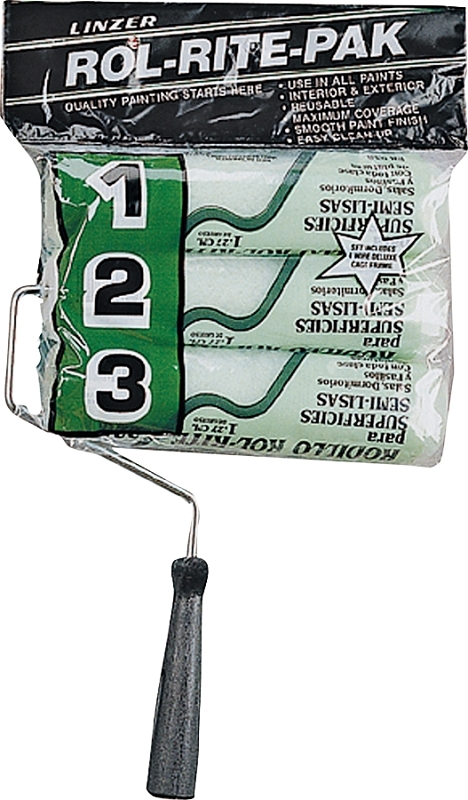 ROLLER COVER/FRM POLY 4PC 9IN 