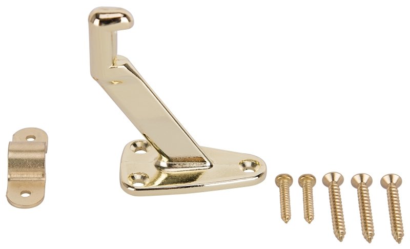 [2485498] BRACKET HANDRAIL POL BRS ZINC 