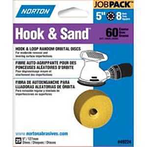 SANDING DISC 8 HOLE 5IN 60GRT 