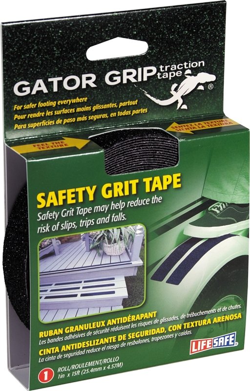 TAPE ANTISLIP BLACK 1INX15FT  