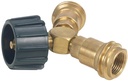 Y-SPLITTER PROPANE FITTING    