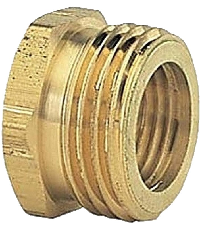 CONNECTOR BRASS 3/4MX1/2FEM   