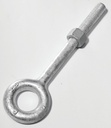 EYE BOLT W/NUT 1/2X6IN GALV   