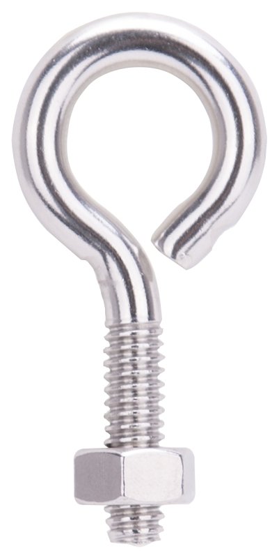 [5142161] EYE BOLT W/NUT 1/4X2IN SS     