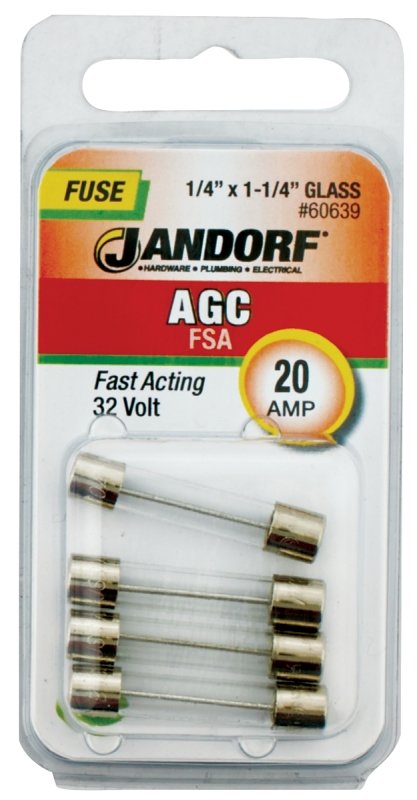 FUSE AGC 20A FAST ACTING      