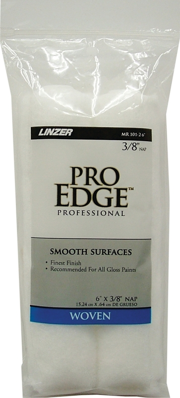 ROLLER MINI WOVEN WHT 3/8X6IN 