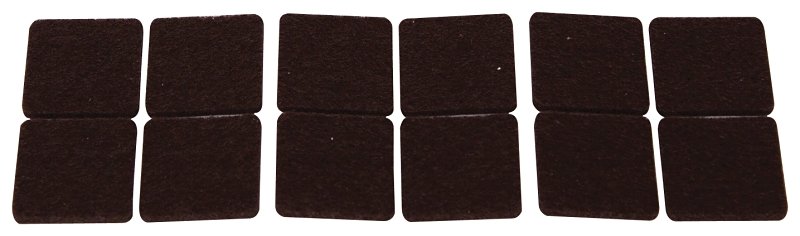 PAD FELT LIGHT DUTY 1IN X 1IN 