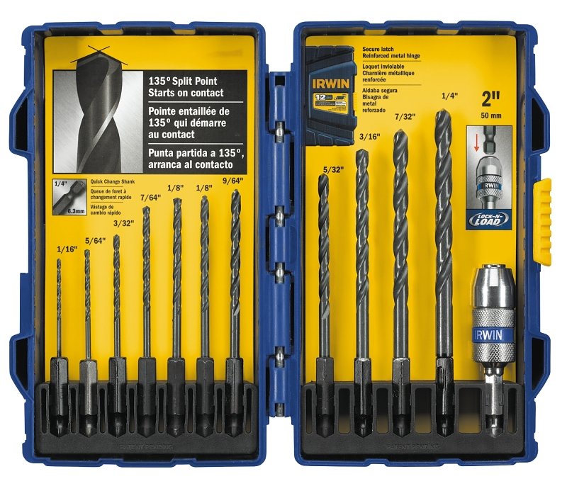 BIT DRILL JOBBER LENGTH 12PC  