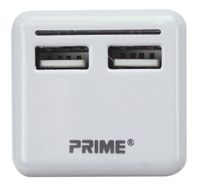 CHARGER USB 2-PORT3.4A W/LIGHT