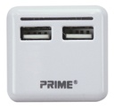 CHARGER USB 2-PORT3.4A W/LIGHT