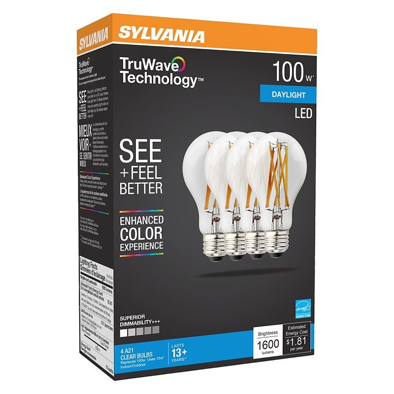 BULB LED A21 CLR DAYLIGHT 13W 