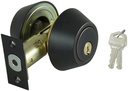 DEADBOLT DBL CYL 6-WAY BRONZE 