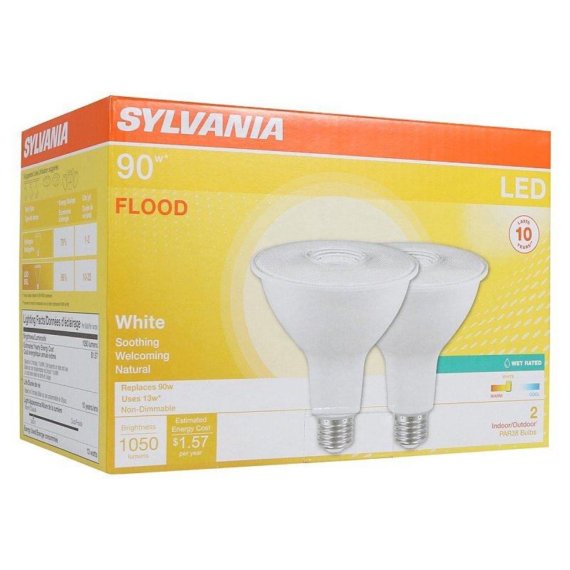 BULB LED PAR38 3000K 13W/90W  