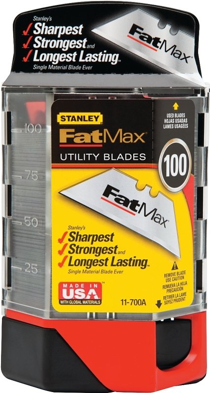 [7109085] BLADE KNIFE UTILITY FATMX100PK