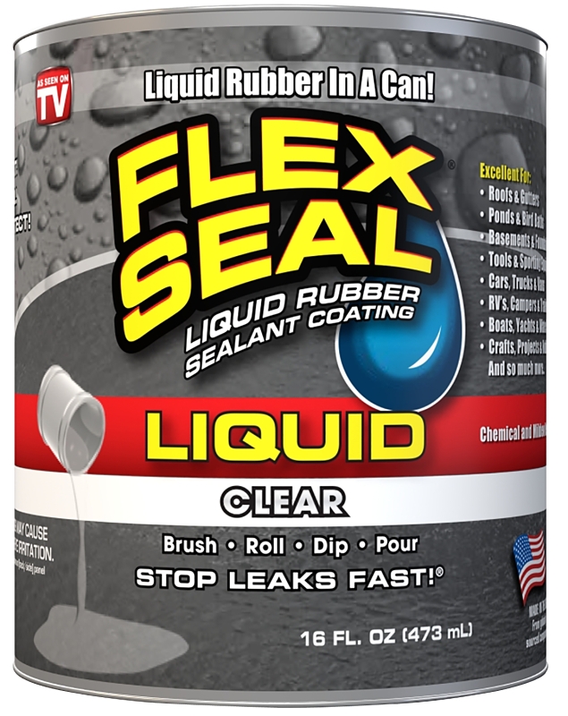 SEALANT LIQUID FLEX CLEAR 16OZ