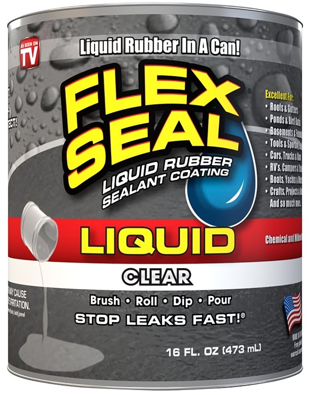 SEALANT LIQUID FLEX CLEAR 16OZ