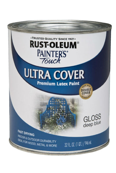 PAINT ACRY GLOSS DP BLUE QT   