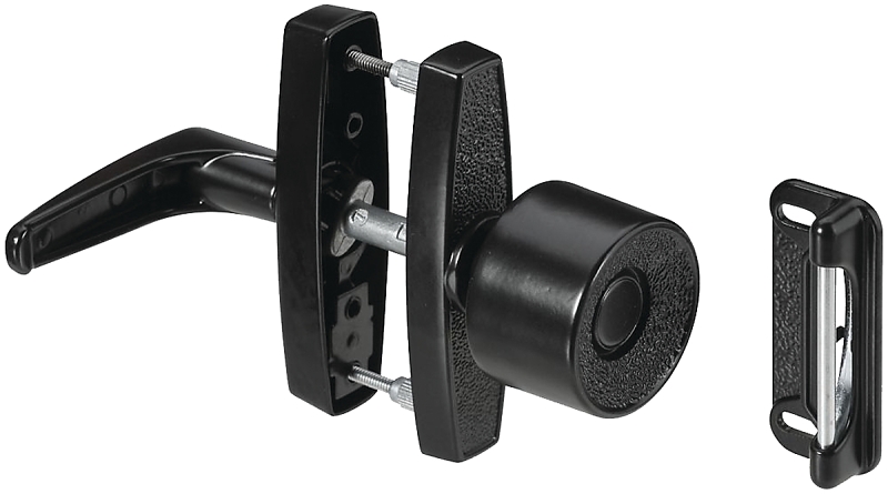 LATCH KNOB BLACK              