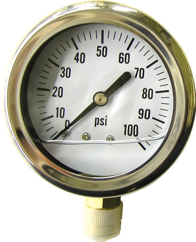 [3567591] GAUGE LIQ PRESS 100PSI 2-1/2IN