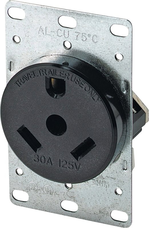 [6171342] RECEPTACLE PWR 2P/3W 30A 125V 
