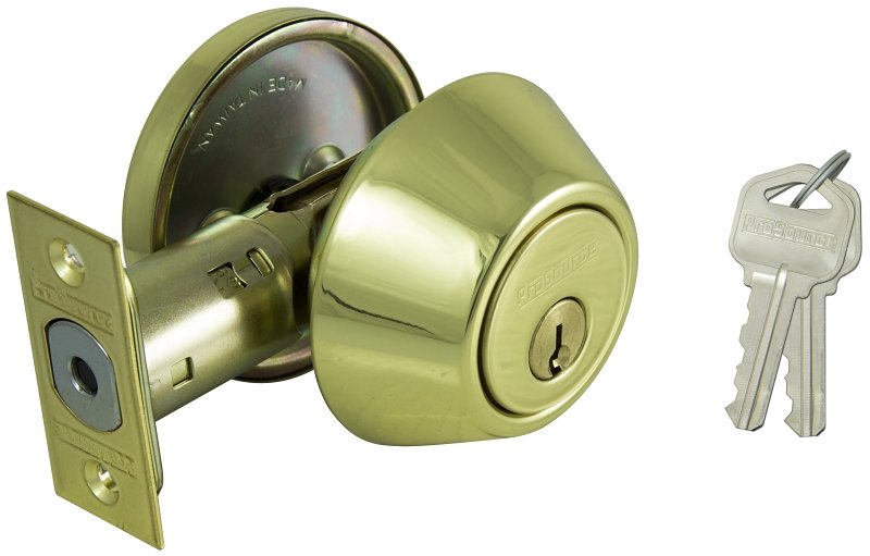[7001068] DEADBOLT SINGLE CYL 6-WAY PB  