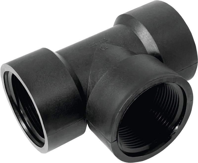 TEE THREADED POLY 2 IN FPT    