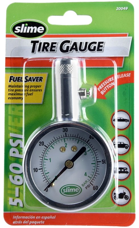 [9972092] GAUGE TIRE W/VALVE BRASS      