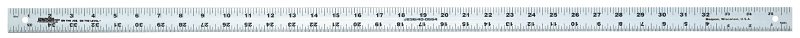 [6527436] RULER YARDSTICK ALUMINUM 36IN 