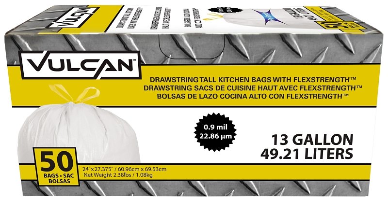 [7059314] KITCHEN BAG TALL DRAWSTRG13GAL