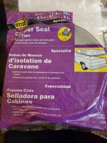 TAPE SEAL CAMPER 1.25X30FT GRY
