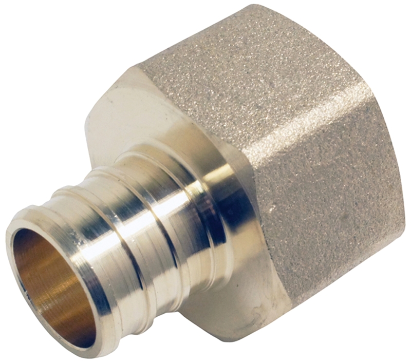 ADAPTER PEX 3/4IN BRASS FEMALE