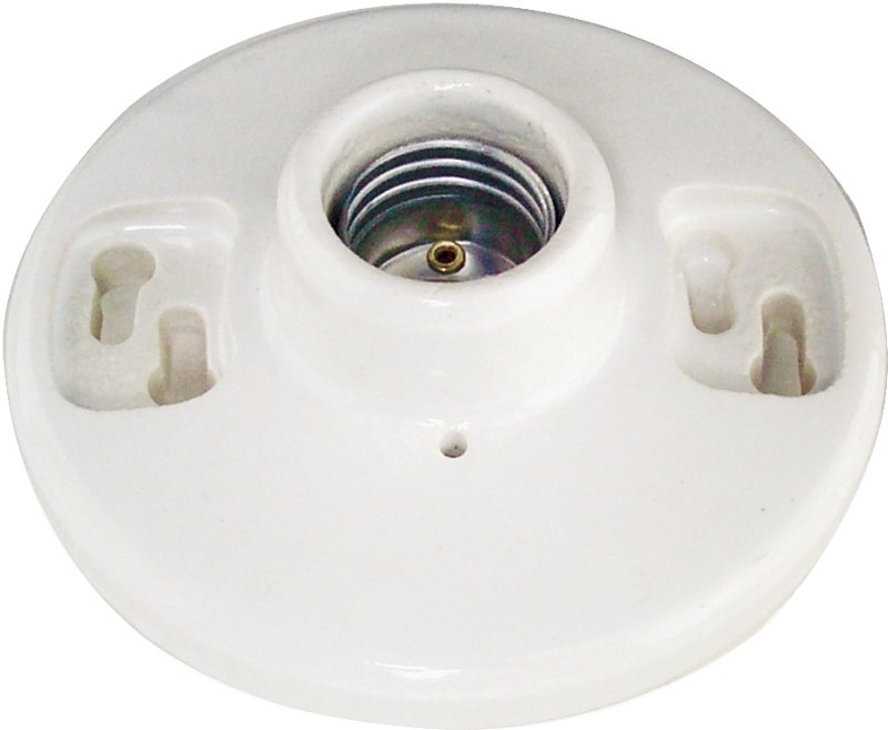 [6173231] LAMPHOLDR PORC WHT 660W 250V  