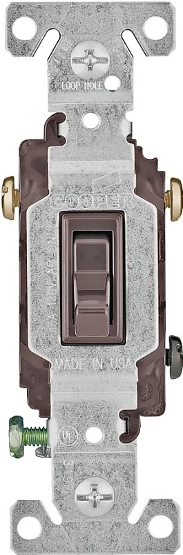 SWITCH TGL QT 3WAY GRD BRN BOX