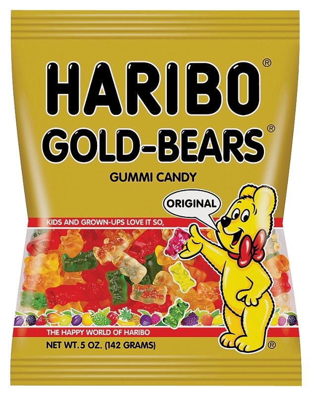 [5942396] HARIBO GUMMI BEARS BAG 5OZ    